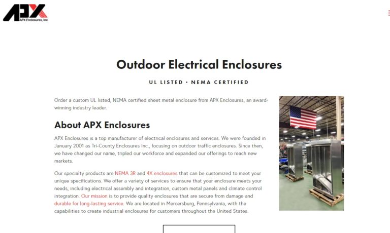 APX Enclosures, Inc.